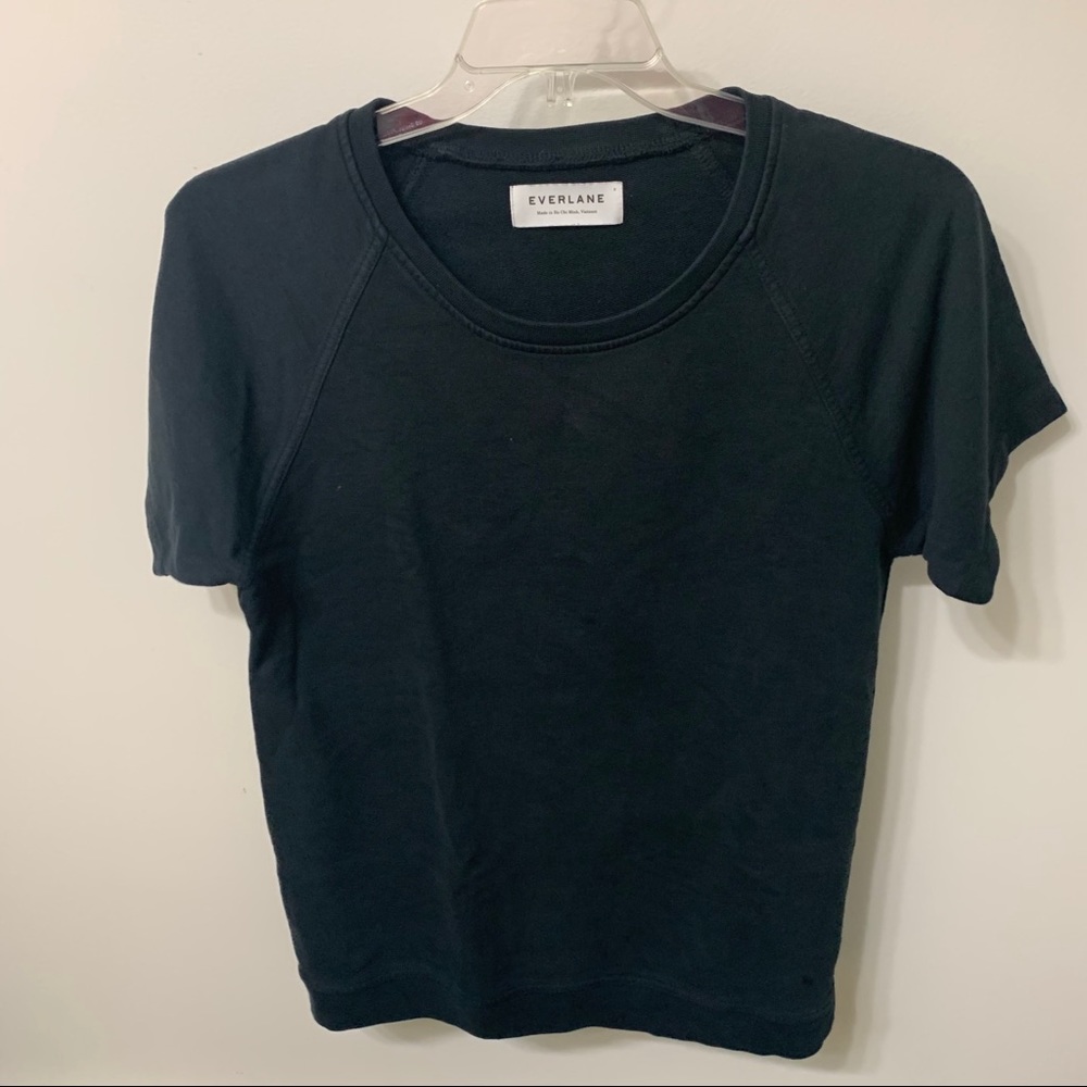Everlane Black Short Sleeve Top